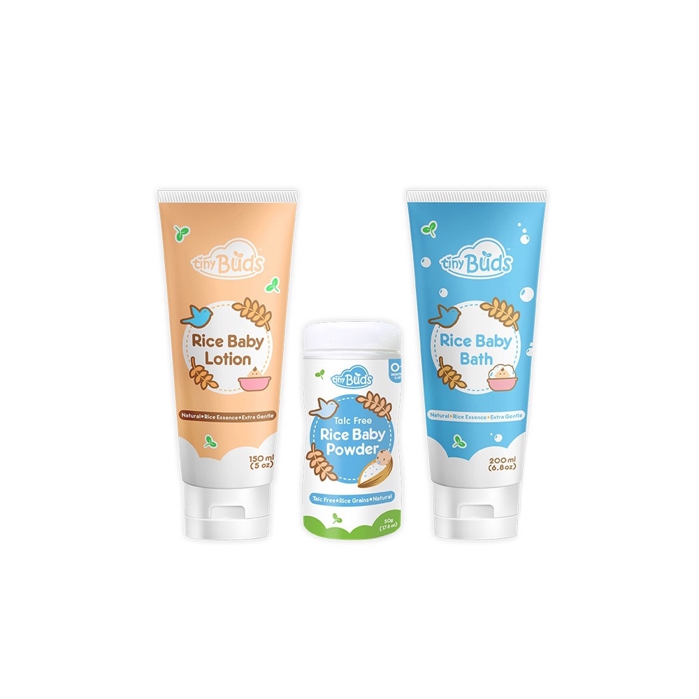 ♈ Tiny Buds Rice Skin Care Collection | Lazada PH