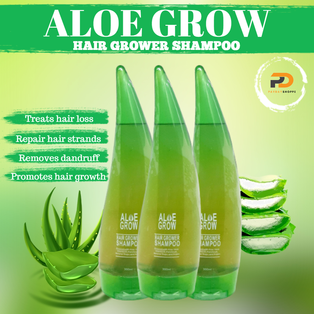 ALOE GROW HAIR GROWING SHAMPOO ENRICHED WITH ALOE VERA AND VITAMIN E