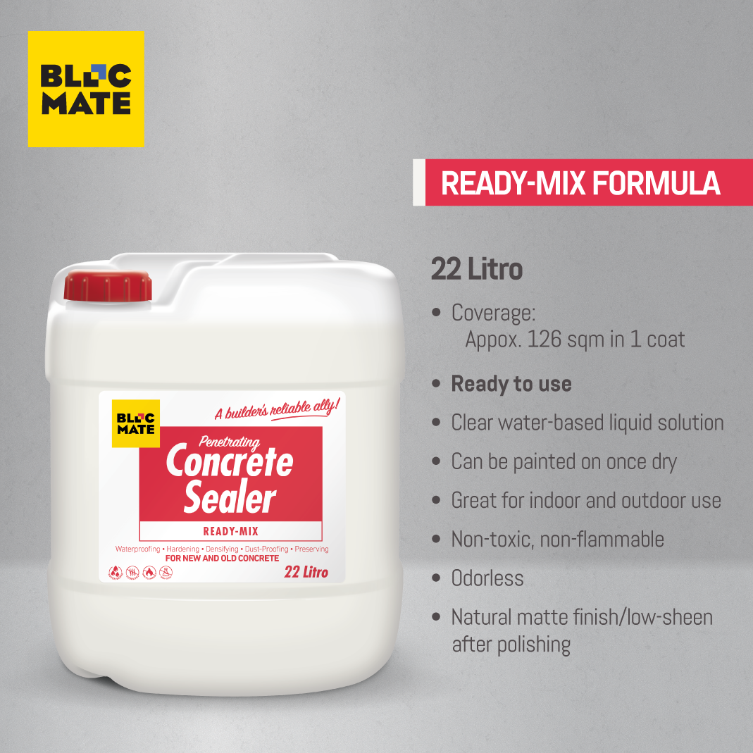 Blocmate Permanent Concrete Sealer ReadyMix (concrete