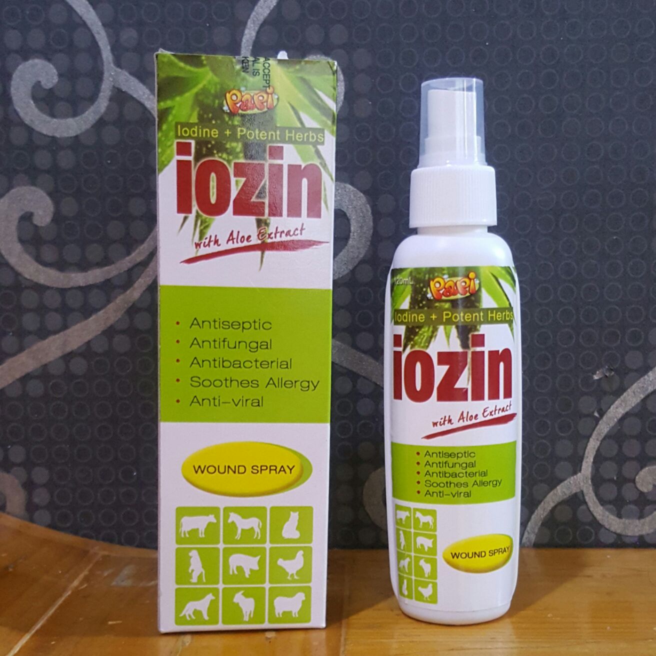 iozin wound spray