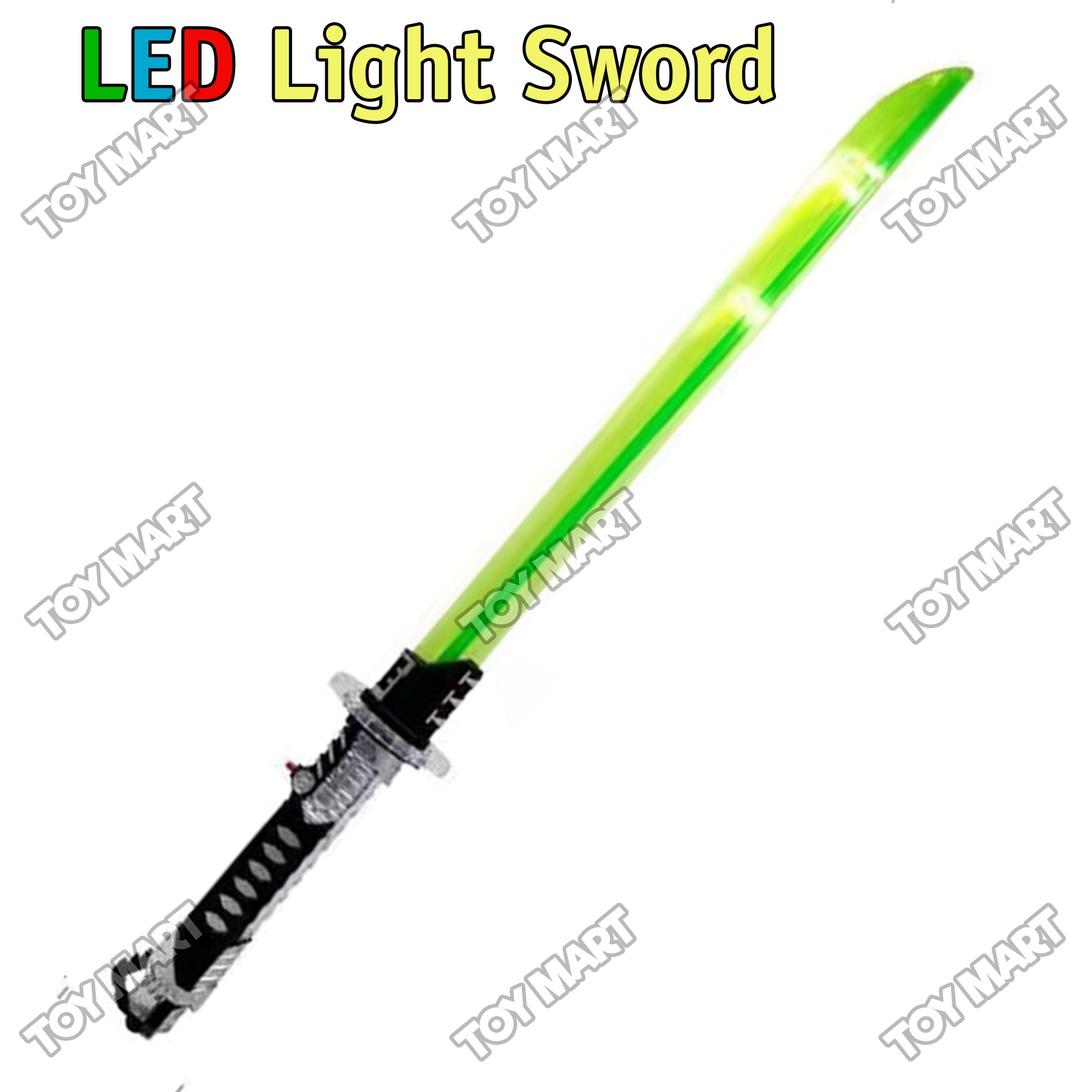 Led Light Blade Up Ninja Sword W Sound Effect Lightsaber Toy Pretend Cosplay Super Cool Toy For