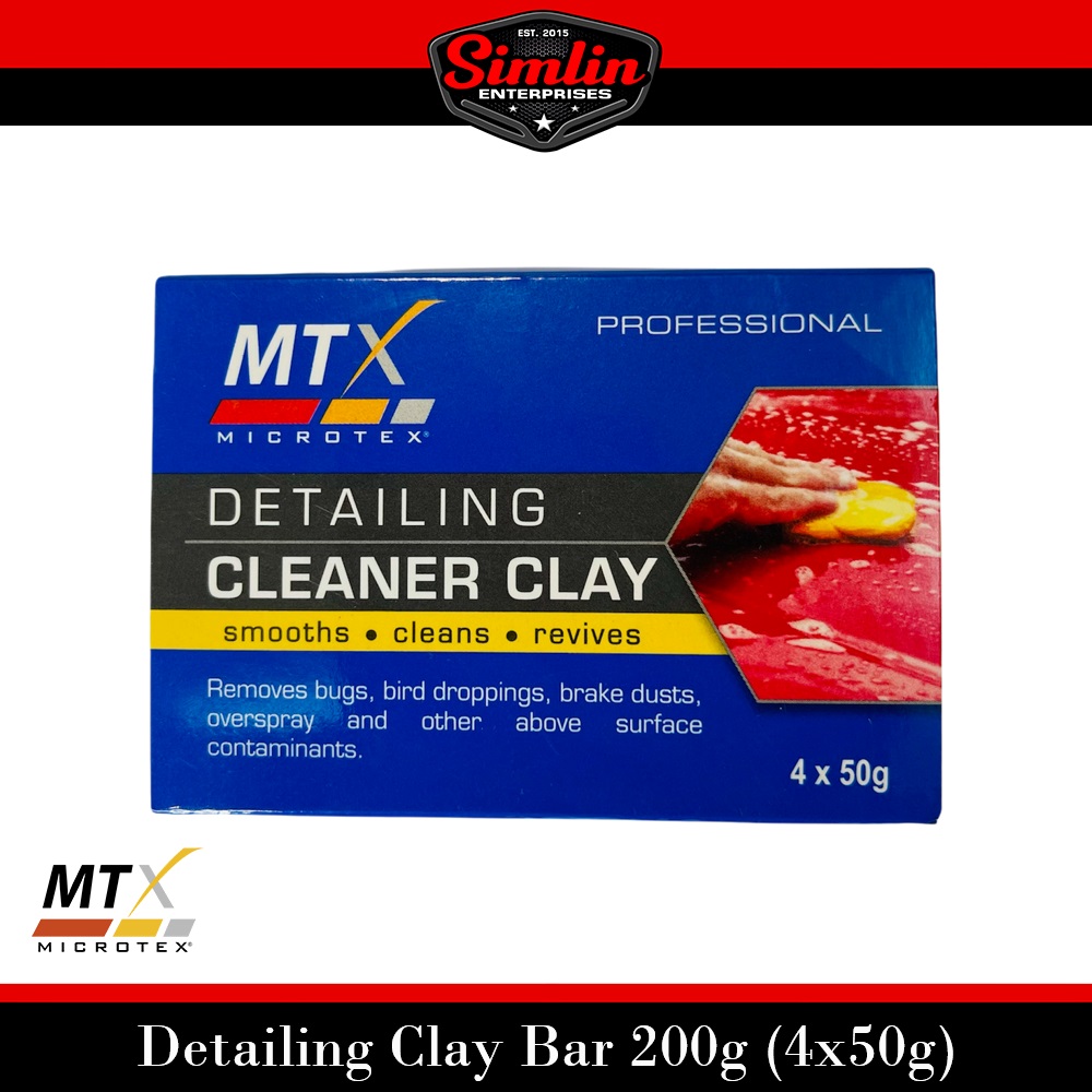 Microtex MTX Detailing Cleaner Clay Bar PRO 200g Lazada PH