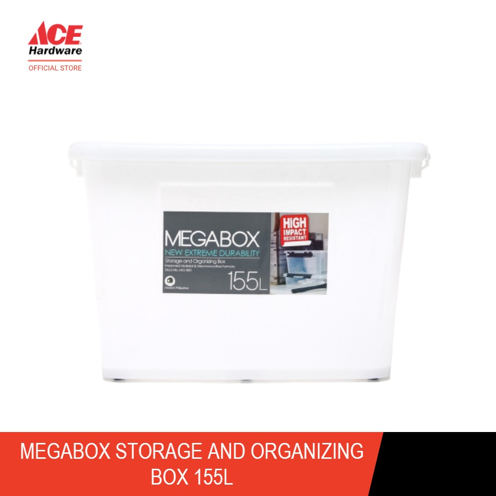 Mega Storage and Organizing 155L Lazada PH