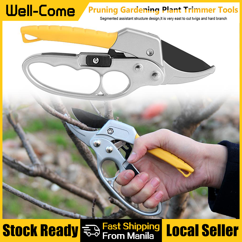 High Carbon Steel Pruning Shears Cutter Gardening Plant Scissor Branch ...