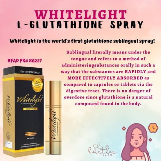 WHITELIGHT L-Glutathione Spray Food Supplement Aim Global Inc. Liquids  Supplement Melon-Mint Vitamin C Spray - Lazada | Lazada PH