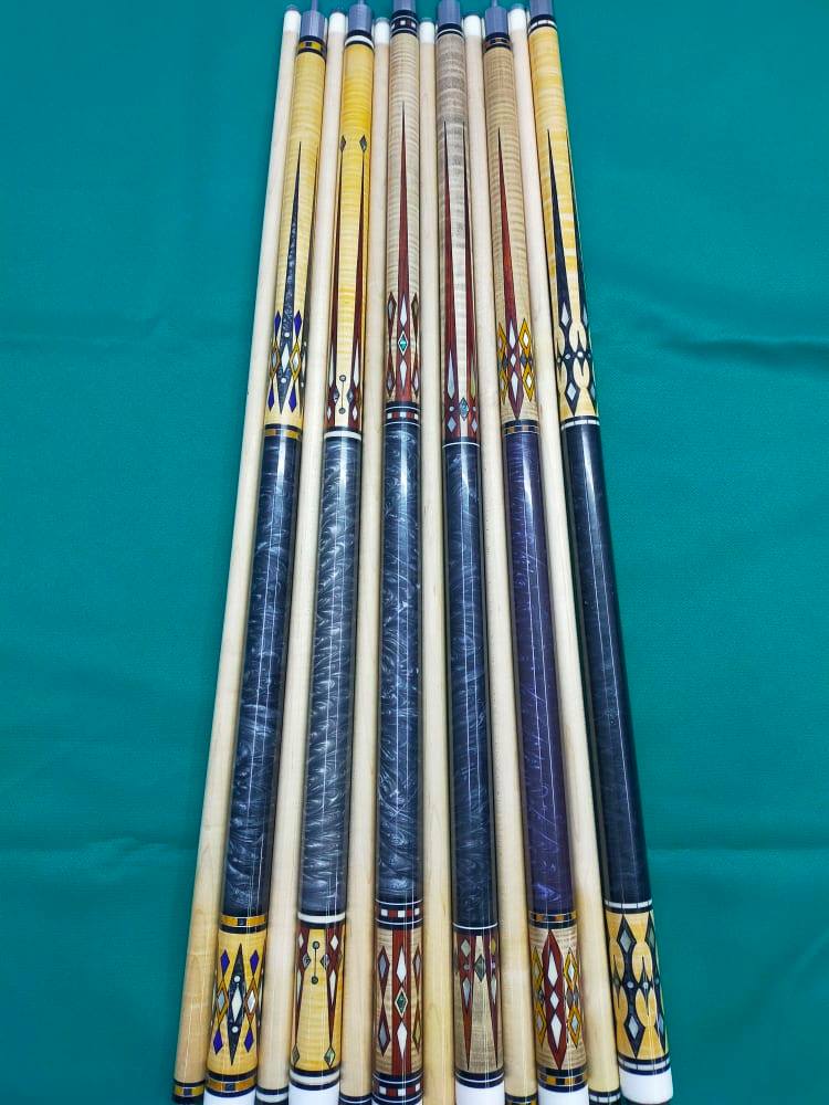 WHOLESALE ! 6pcs Pampanga billiard cue stick (any design) w/ free