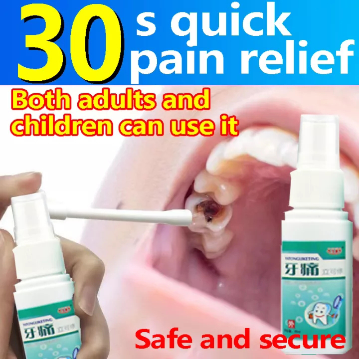 【3 Seconds Pain Relief】Toothache Spray 35ml Fast Pain Relief Plant