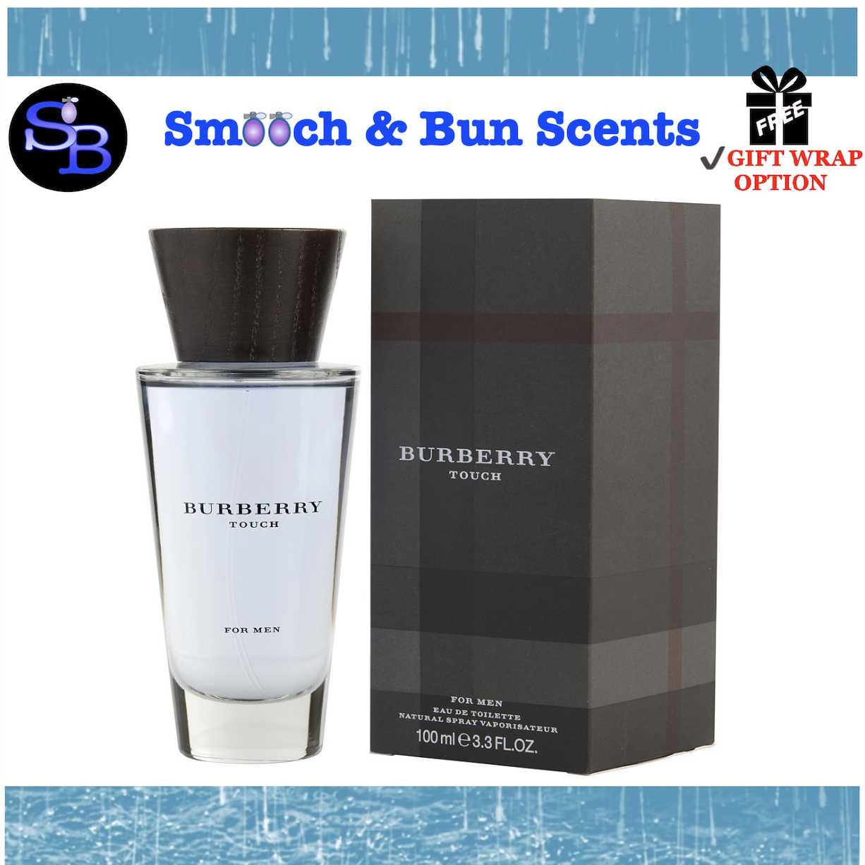 Burberry Touch Men 100ml EDT Authentic Perfume from USA / AU (with Gift  Wrap option for FREE) | Lazada PH