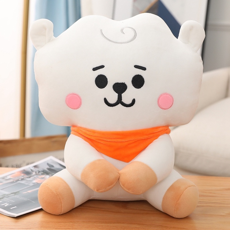 ✟┅∏ Ready Stock Plush Doll BT21 Soft Cushion Toys Baby Series