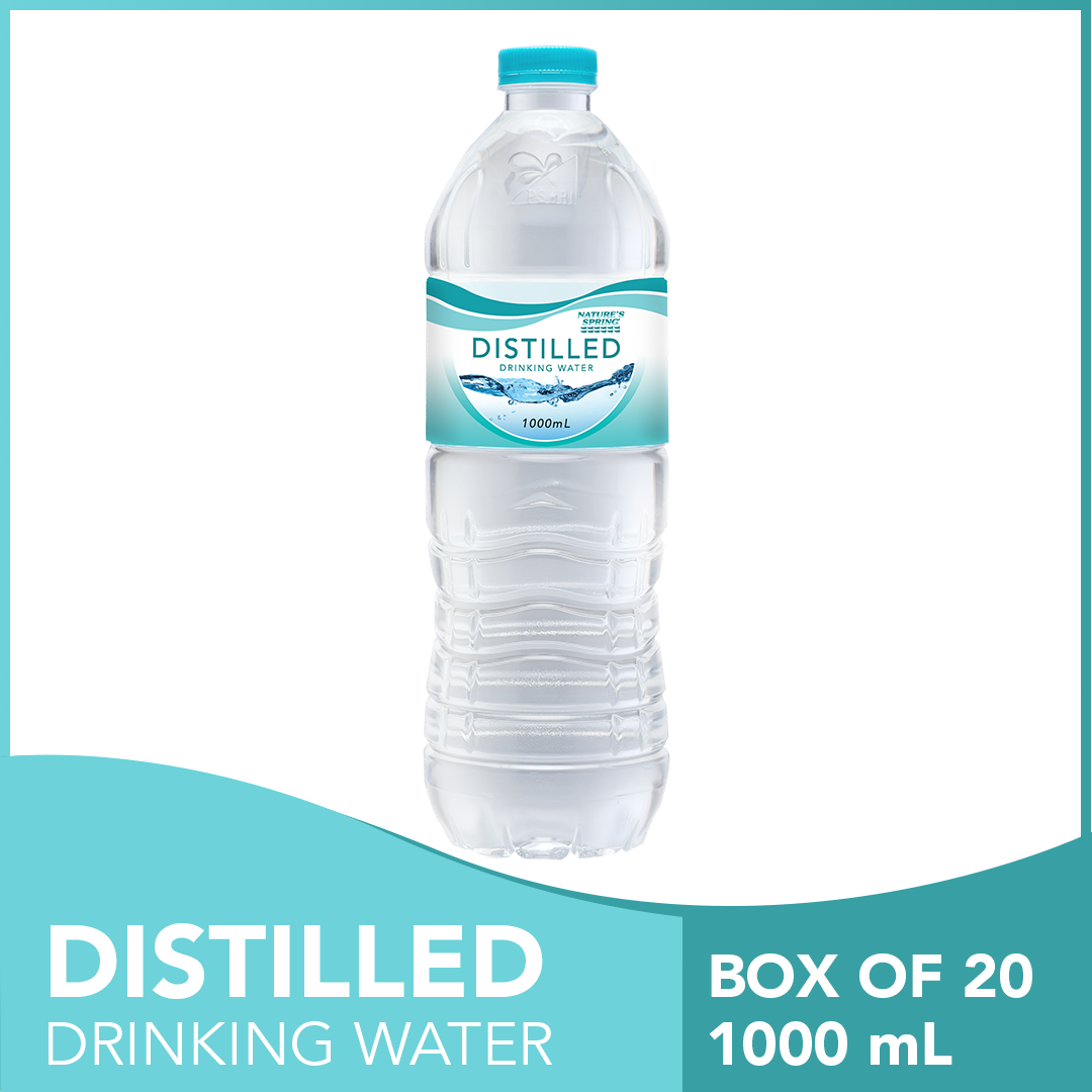 Nature's Spring Distilled Water 1 Liter Lazada PH