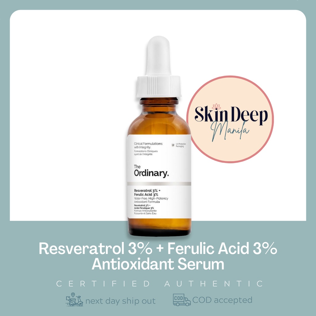 TO Resveratrol 3 + Ferulic Acid 3 Antioxidant Serum 30ml