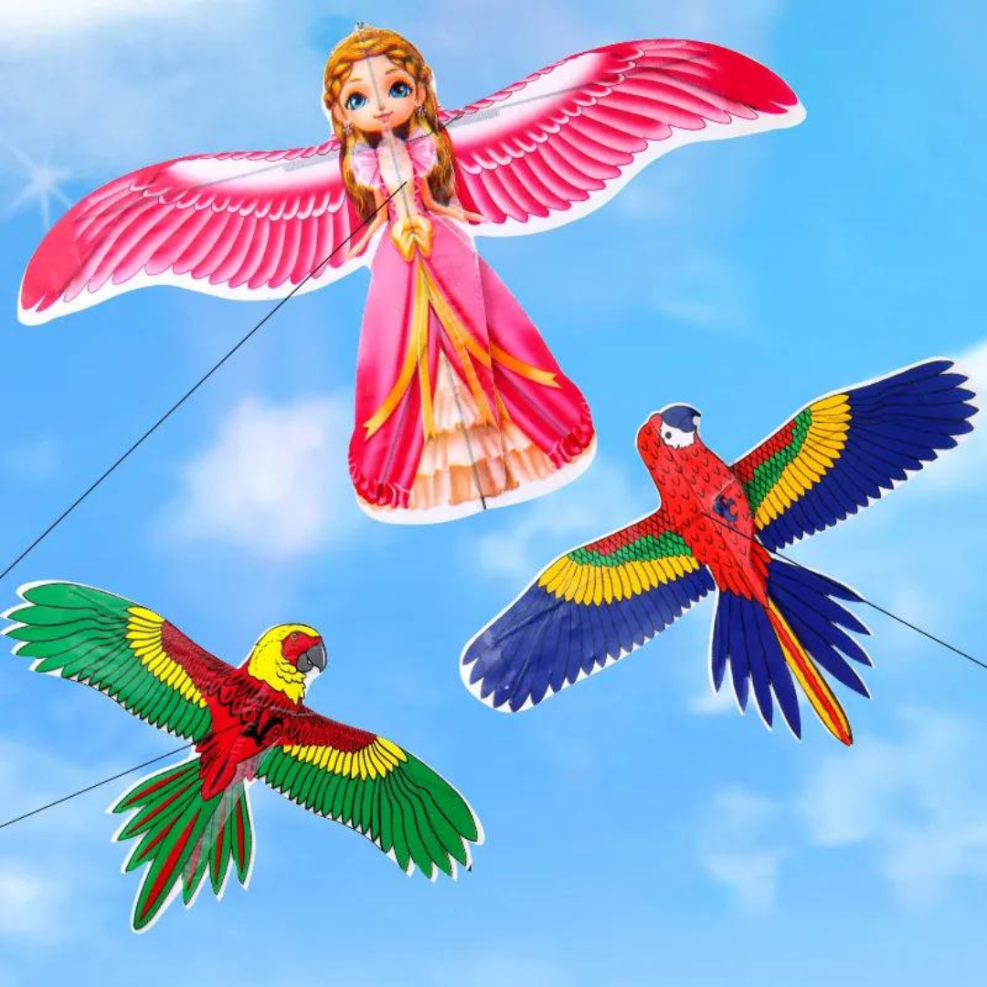 Toyvian Kite kids flying toy eagle kids fishing rod outdoor toys kid toys  kid fishing pole kids toy outdoor playsets beach toys kids fishing pole  toys for outside animal child abs the