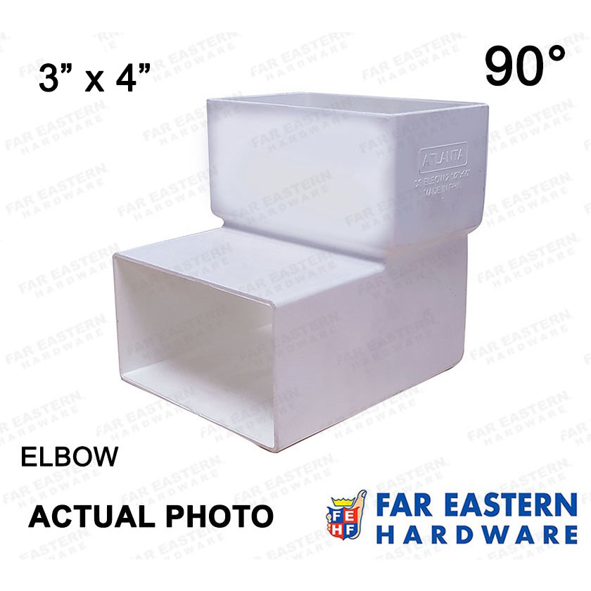 ATLANTA DURACON Rain Water Downspout Gutter System Connector PVC