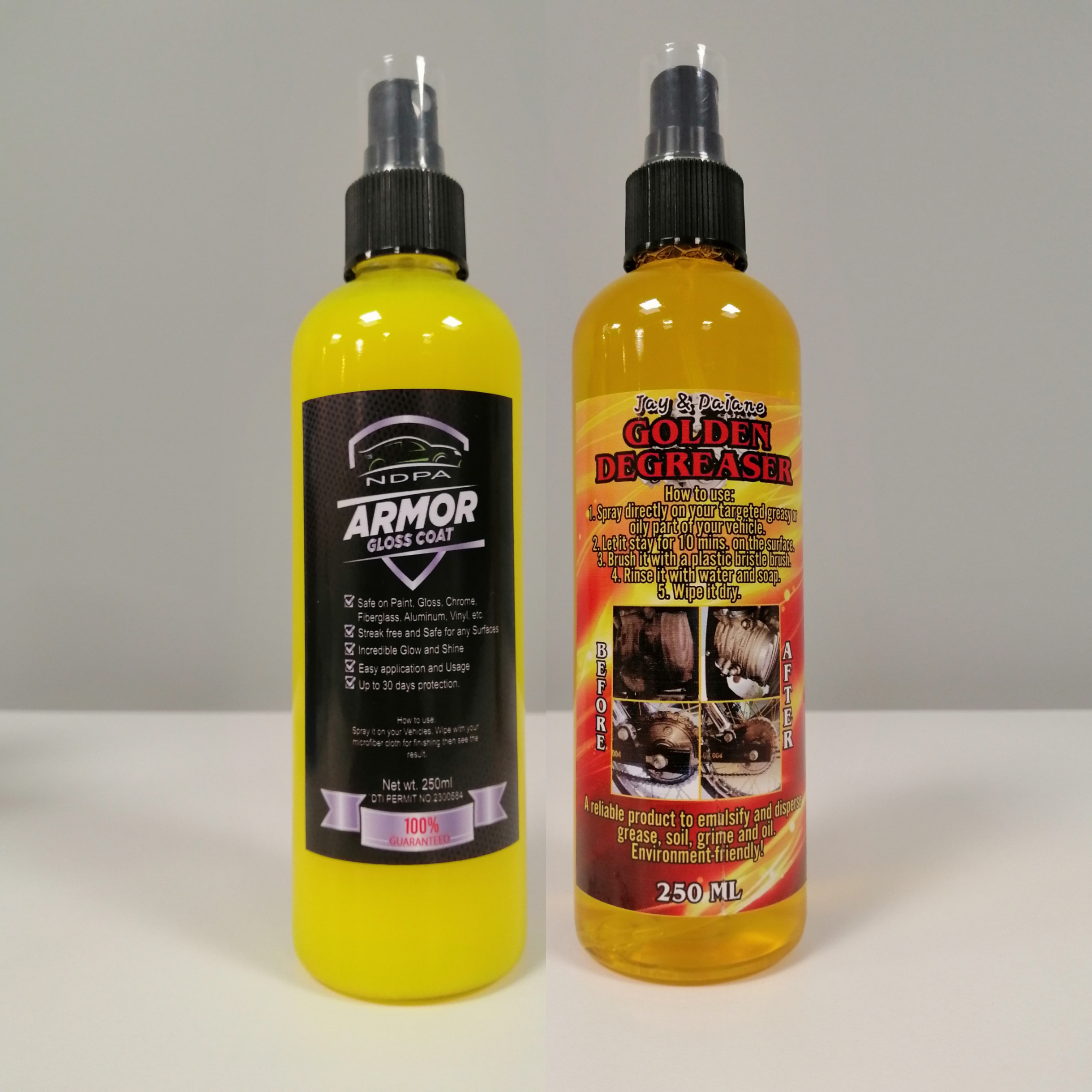 ARMOR GLOSS COAT and DEGREASER 250ML Lazada PH