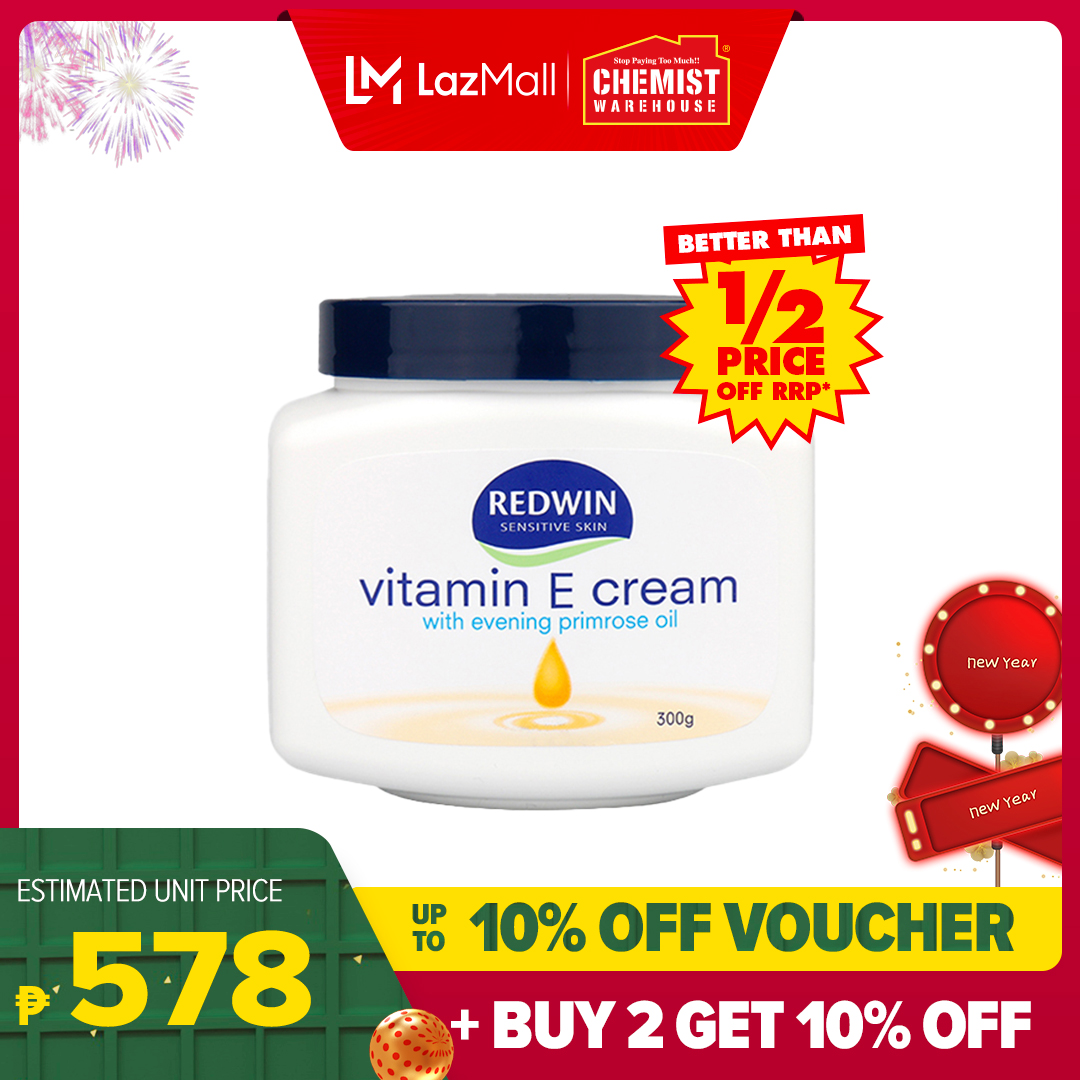 Redwin Cream with Vitamin E & EPO 300g Help Reduce The Visible Signs Of