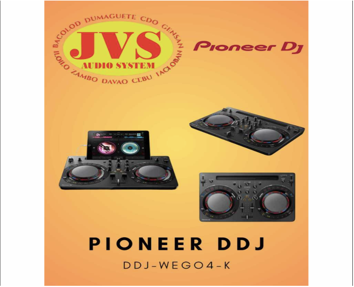 Pioneer DJ DDJ-WEGO4-K 2-channel DJ controller | Lazada PH ［hina