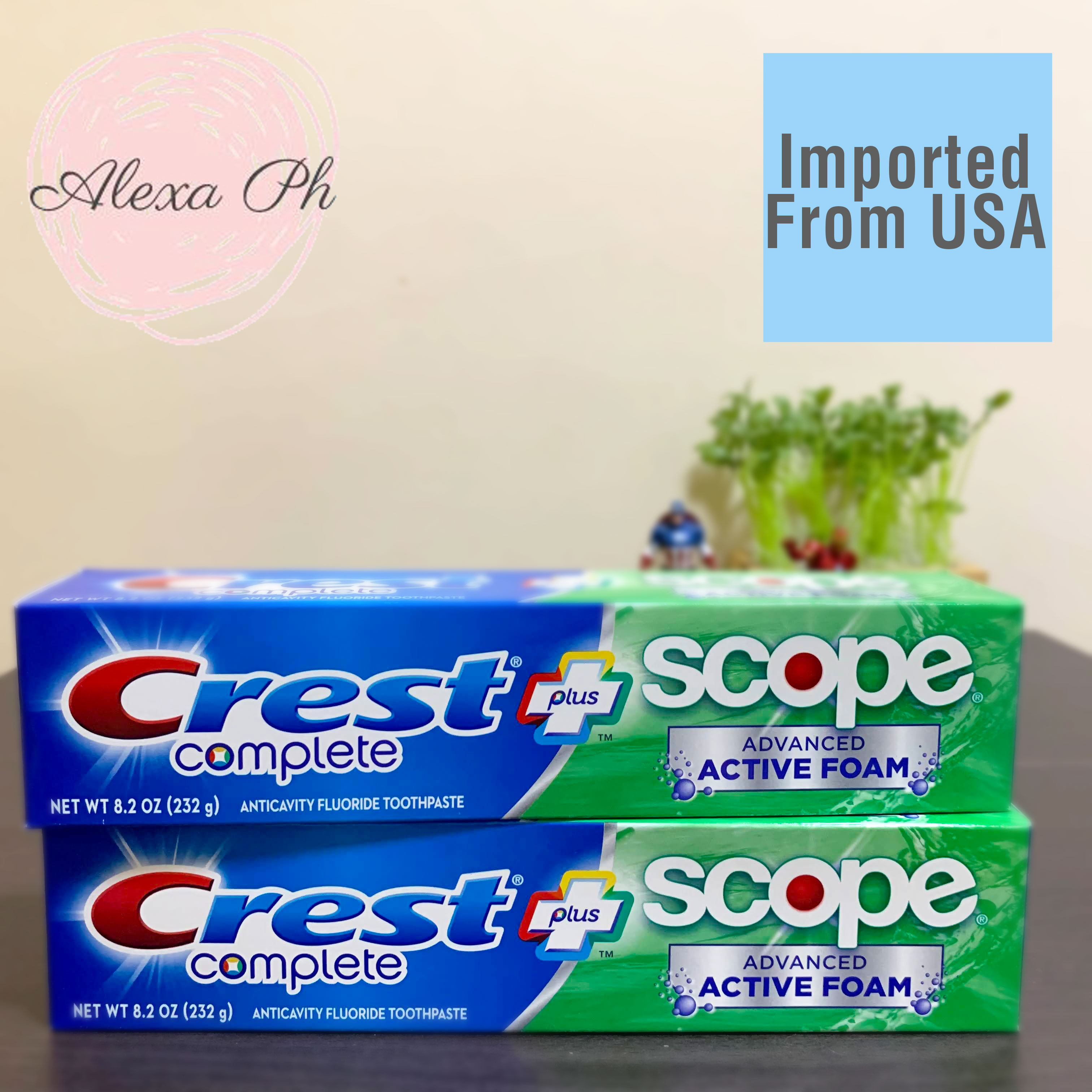 crest complete plus scope advanced active foam