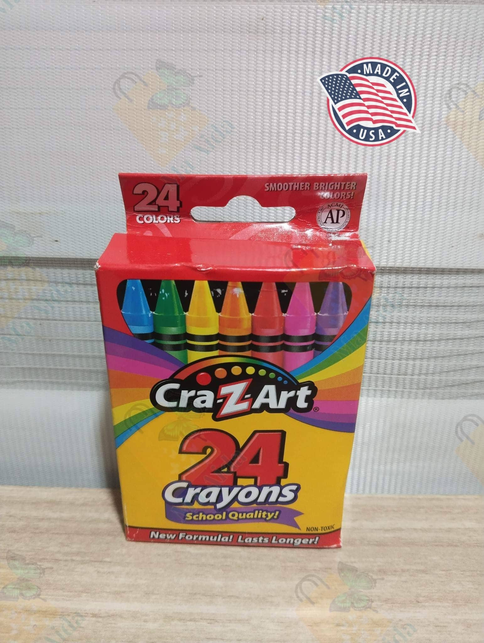 Cra-Z-Art 24 Crayons School Quality smoother Brighter colors | Lazada PH