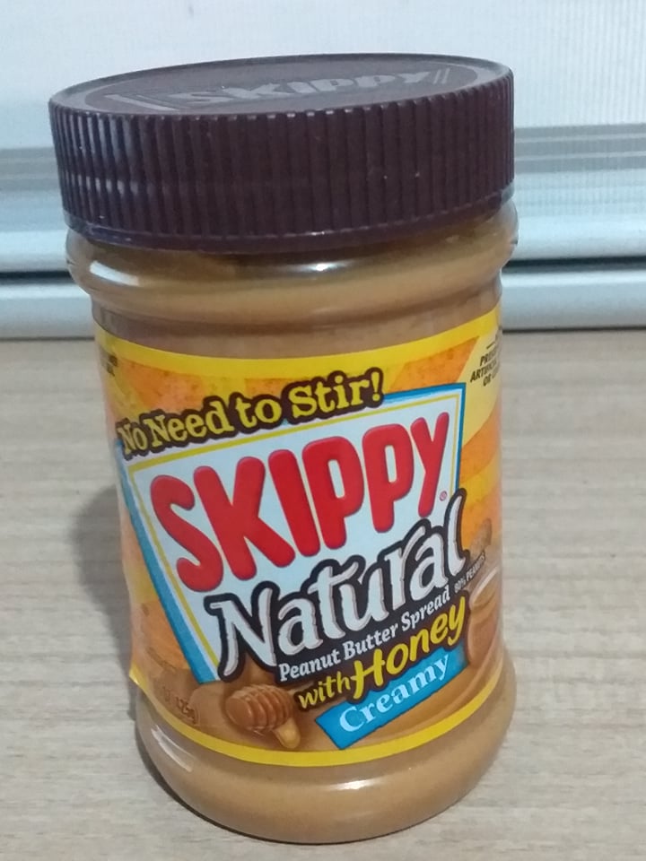 Skippy creamy peanut butter natural with honey (425g)U.S.A | Lazada PH