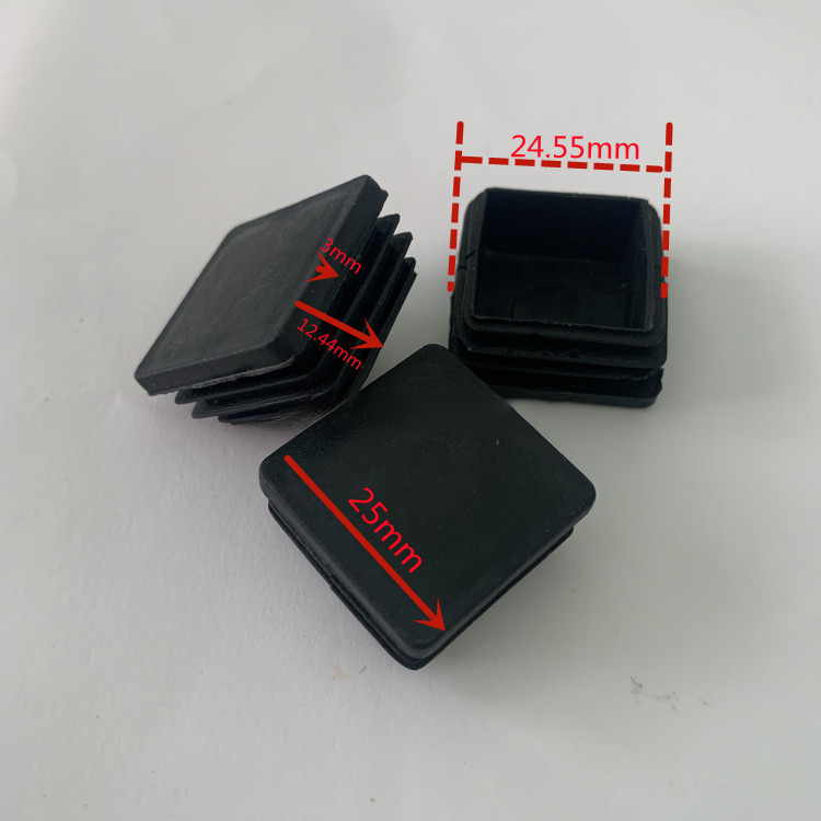 【Ready Stock】1PCS-Plastic Footing Square Rectangular Tube Plastic ...