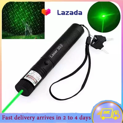 Powerful 532nm Military 8000m Green Laser Pointer Adjustable Focus Lazer Pen Light Burning Beam Starry Head for 18650 Battery