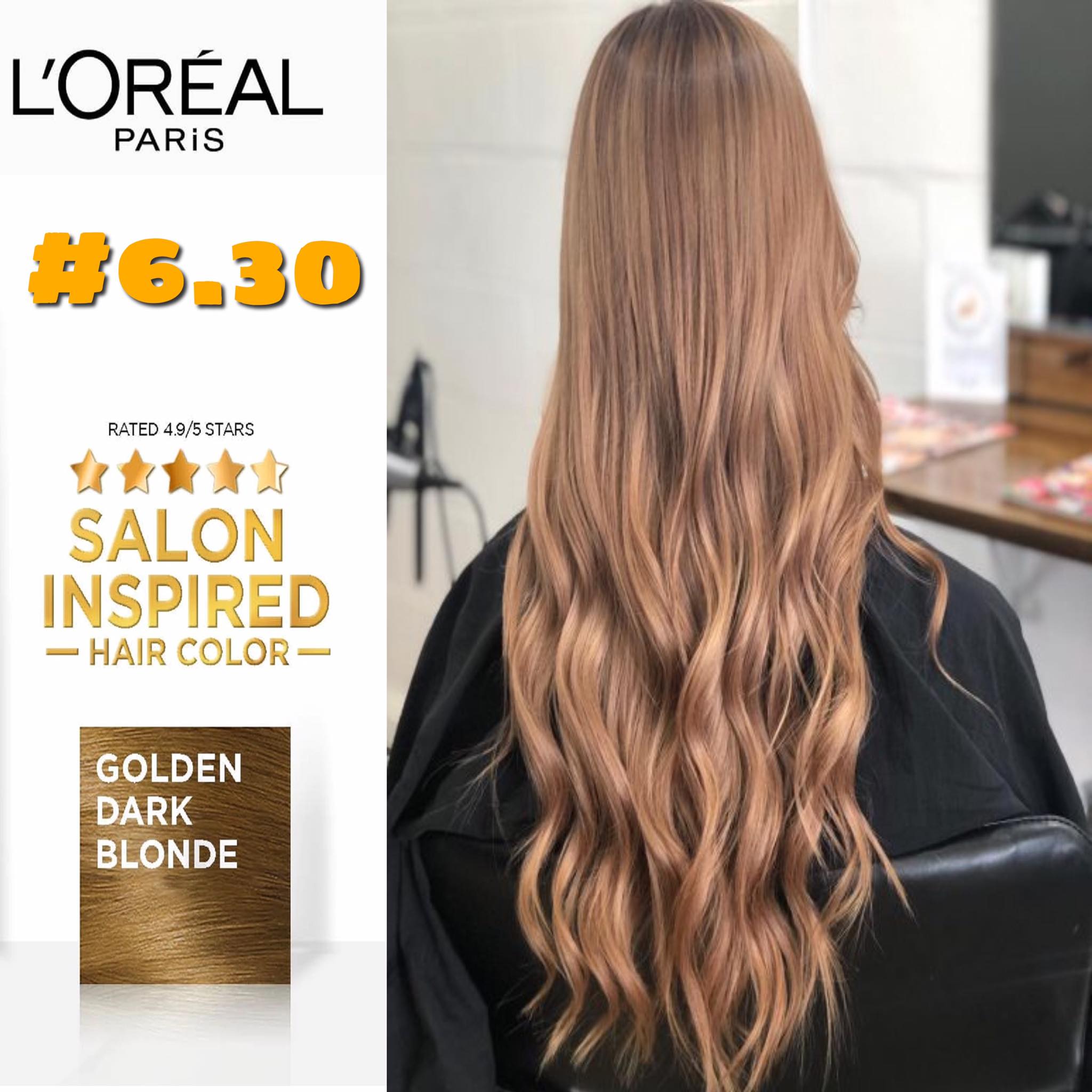 Trendy Hair Color # Golden Dark Blonde Loreal | Lazada PH