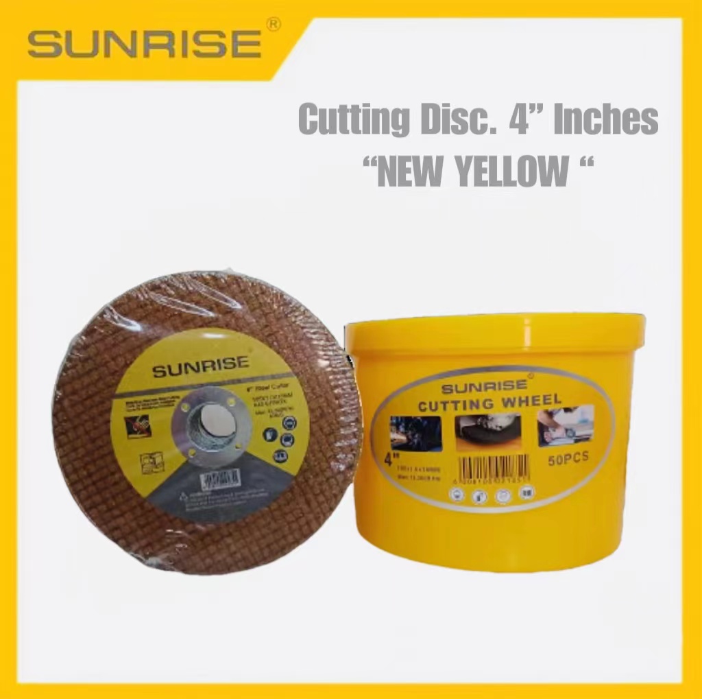 Sunrise Cutting Disc. 4 INCHES / PER PACK 25pcs. WITHOUT GARAPON ...