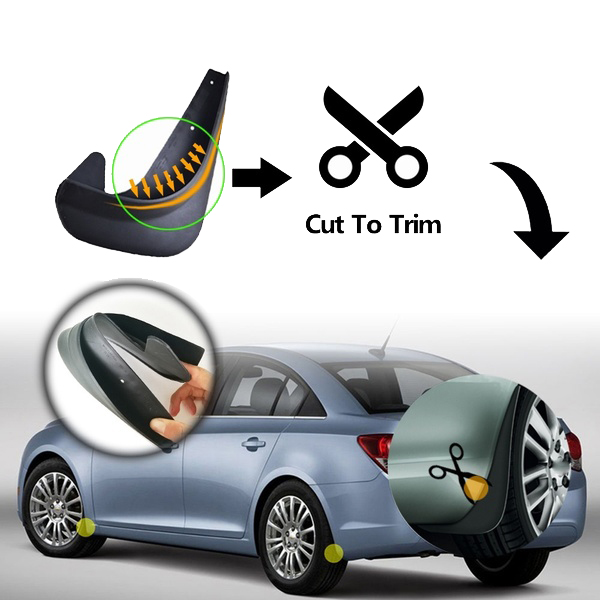 Car Mud Flaps Splash Guards Mudguard For-BMW 3 5 7 Series E30 E46 E90 E91 E92 E93 E60 F10 F11 G30 E38 E65 F01