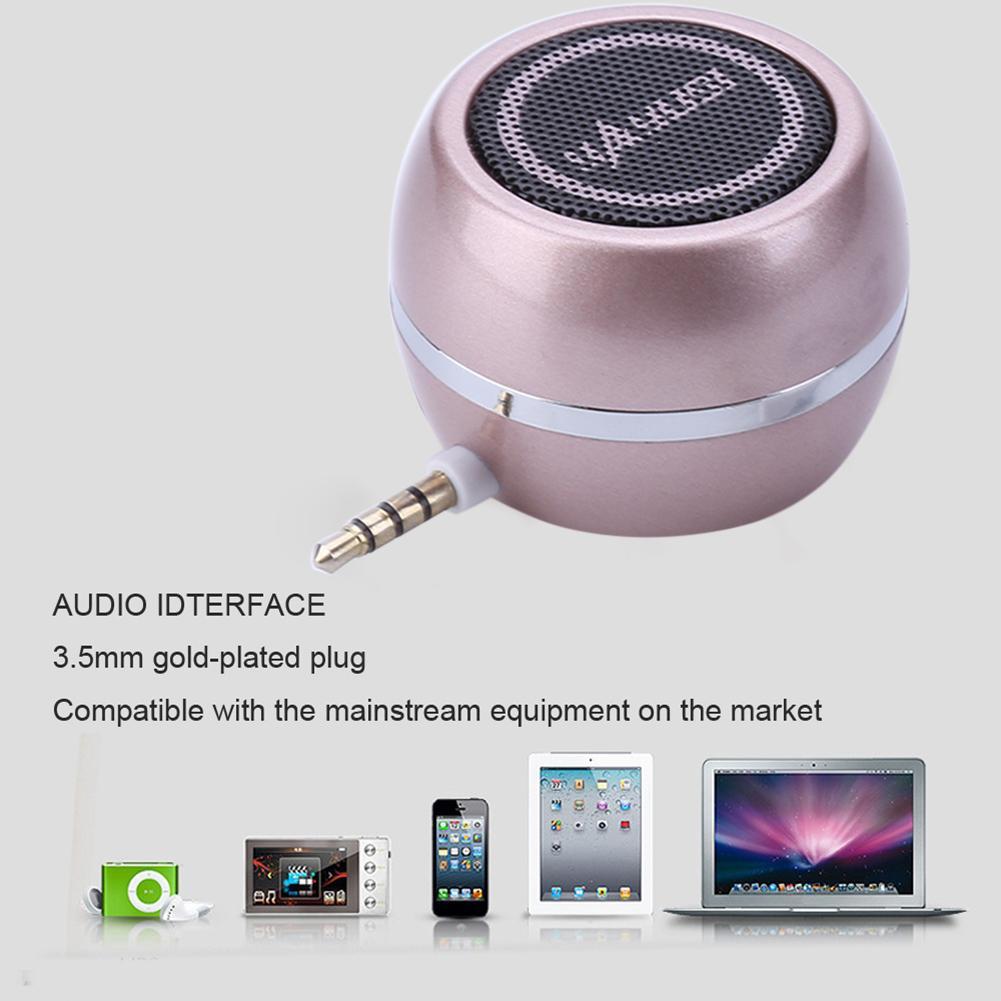 CC A5 Mini Speaker 3.5mm Jack AUX Stereo Music Audio Player for Phone Notebook