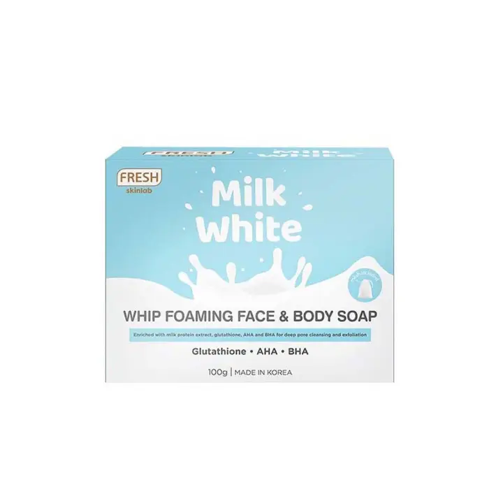 fresh skinlab milk white soap