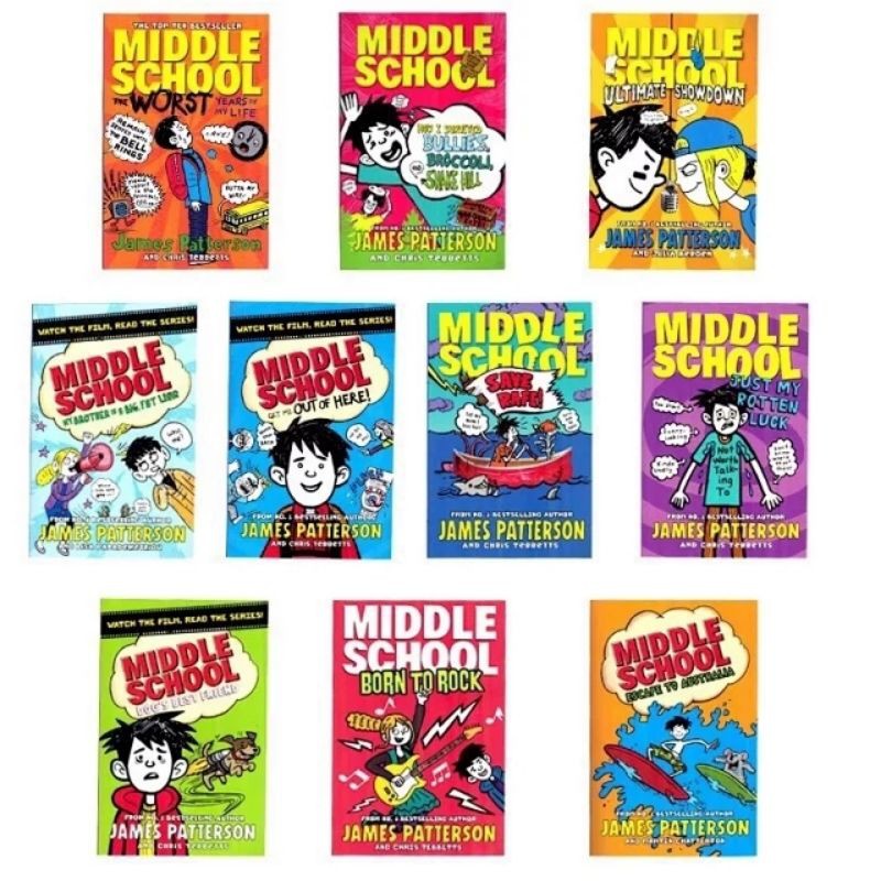 james patterson middle school books order