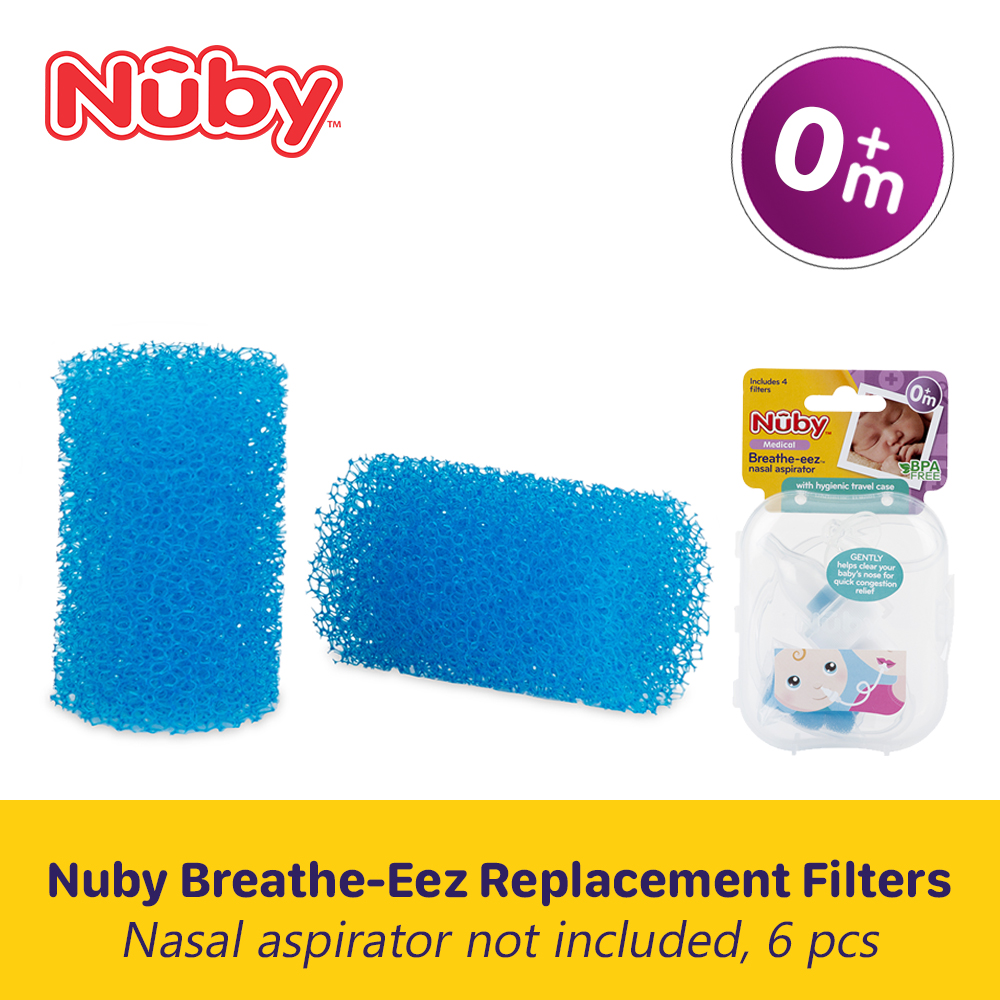 Nuby Nasal Aspirator with Replacement Filters 