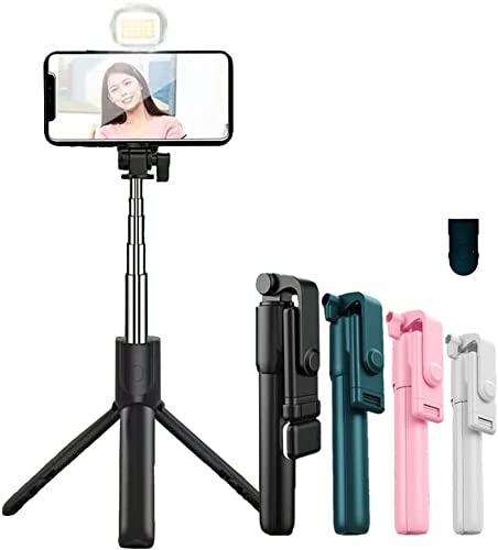 Hold Up Selfie Stick Tripod With Fill Light R1s And No Light R1