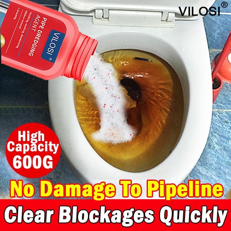 nswizi323te87 Drain declogger VELOSI 600g for toilet cleaner drainage