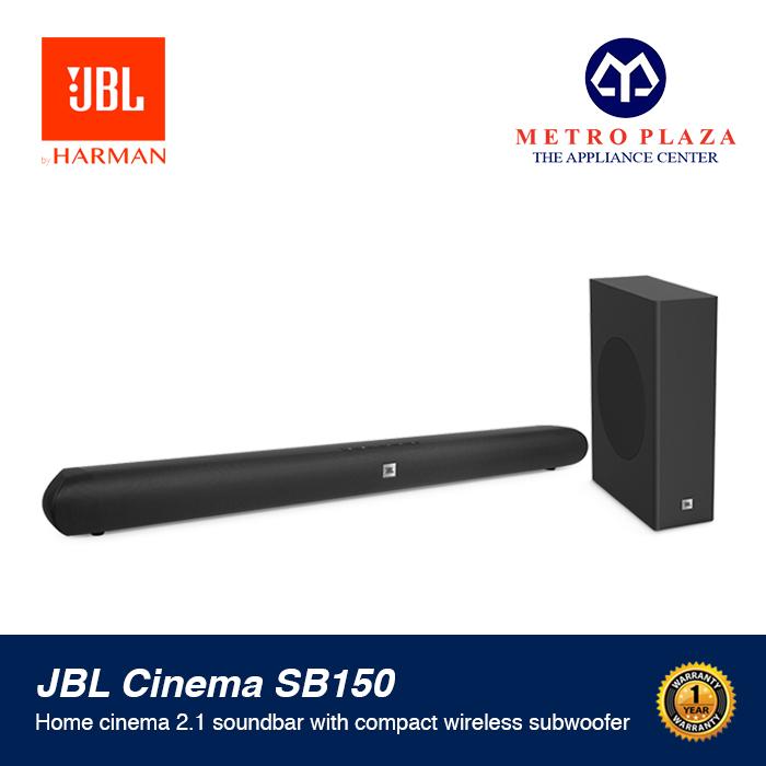jbl soundbar cinema 2.1 channel sb150