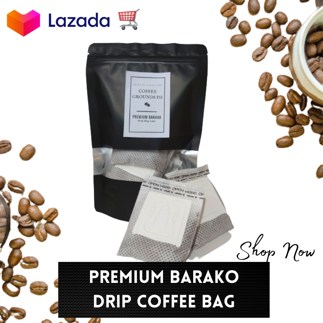 Coffee Grounds PH Premium Barako Coffee Instant Brew Instant Drip