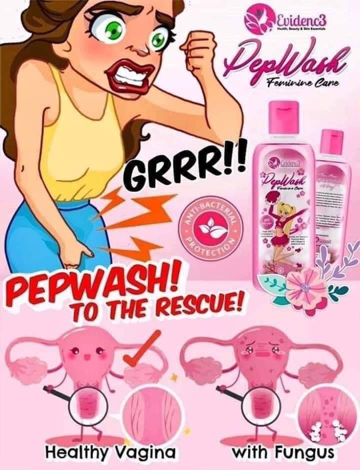 ORIGINAL EVIDENC3 PEPWASH (OBGYNE APPROVED) FEMININE CARE WASH MADE