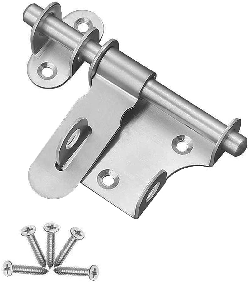 Uniono Sliding Bolt Gate Latch Heavy Duty Stainless Steel Barrel Bolt ...