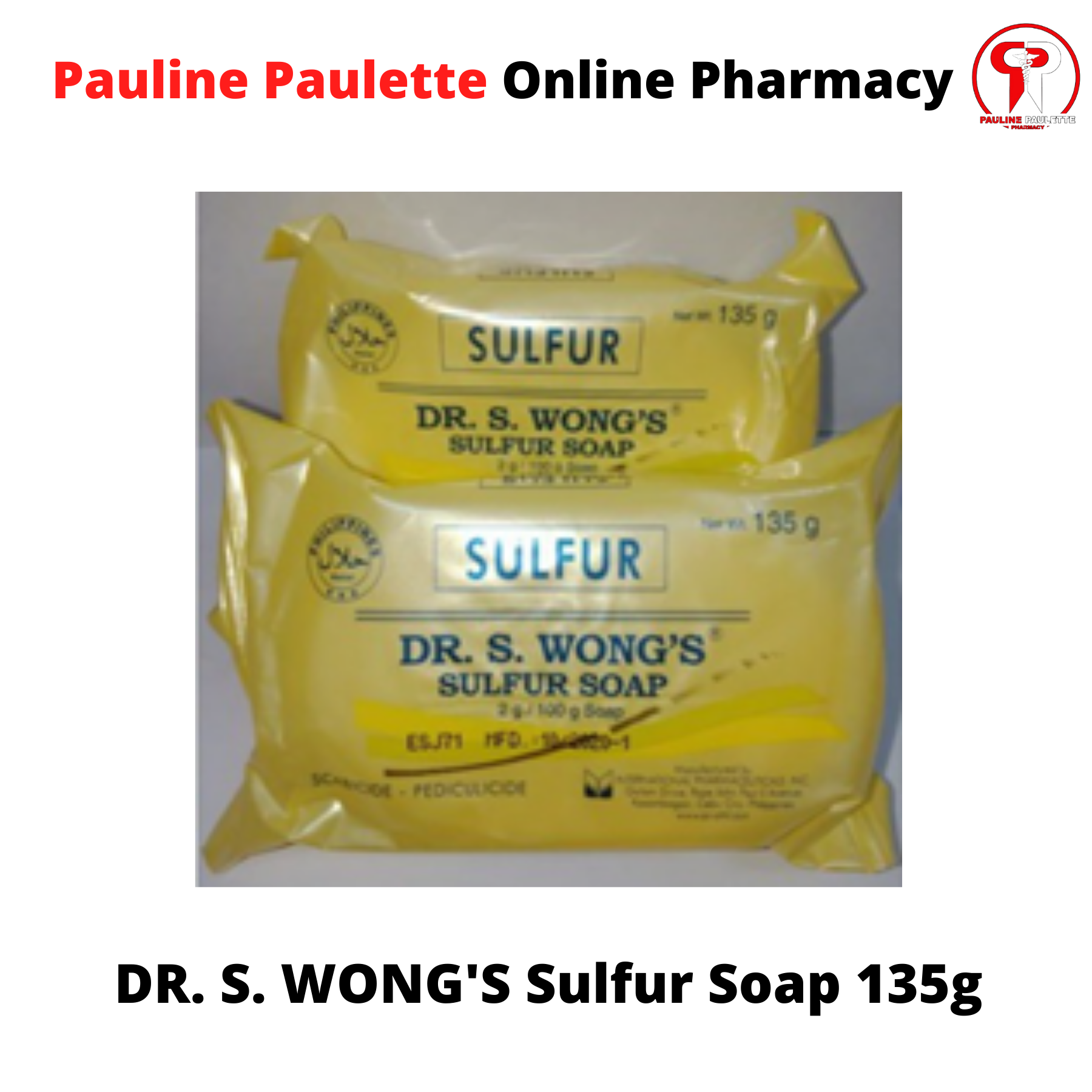DR. S. WONG'S Sulfur Soap 135g Lazada PH