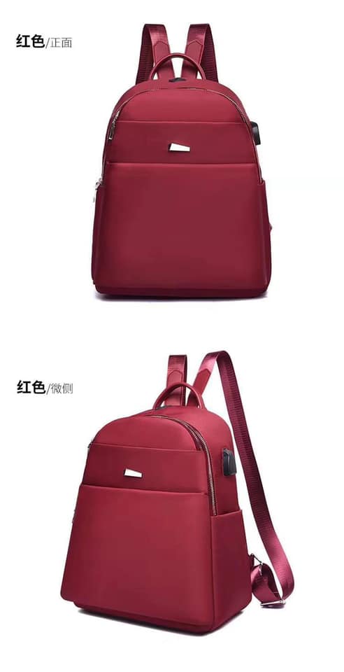 classy leather backpack