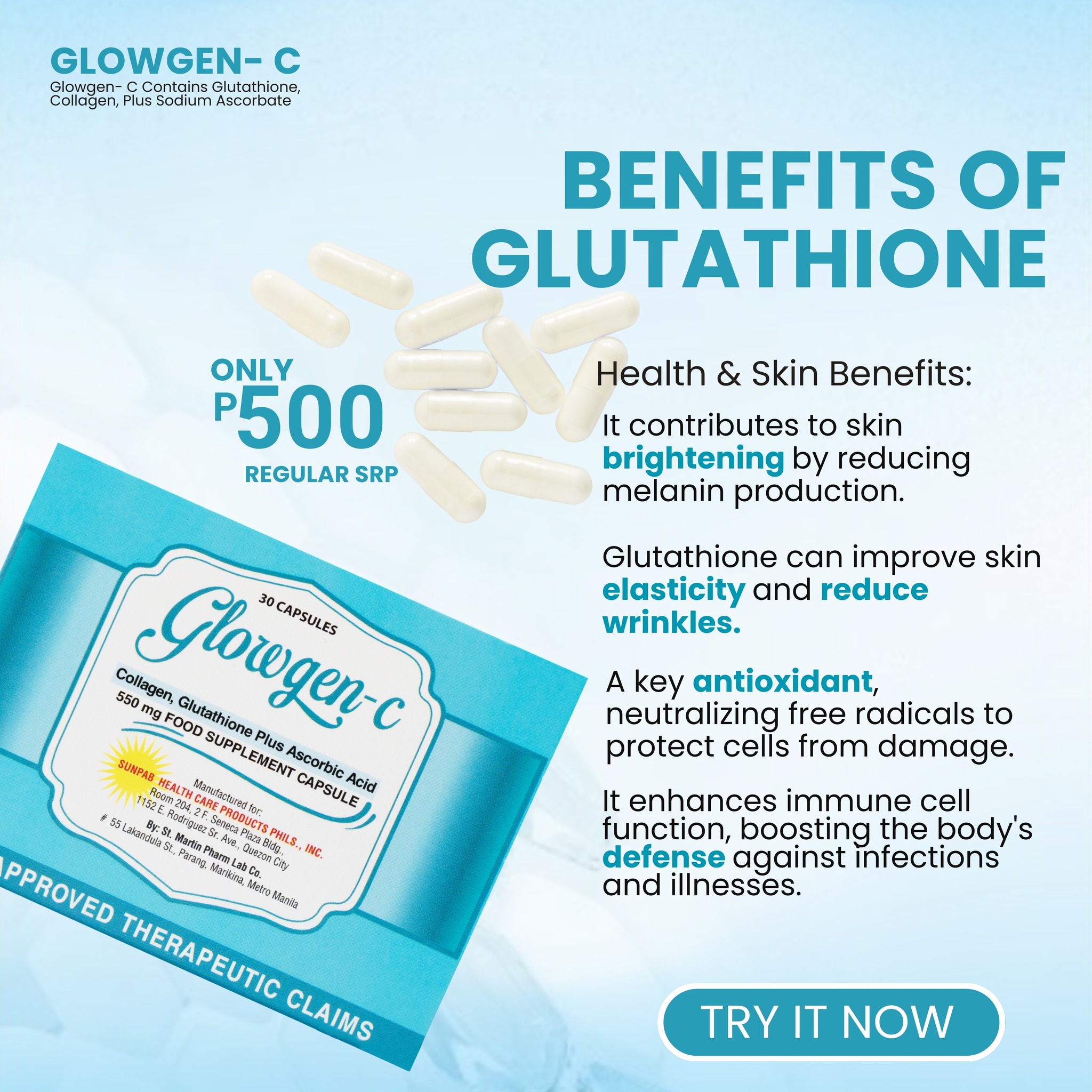 apa yang dimaksud dengan glutathione Apa itu Glutathione? Glutathione adalah asam amino yang bekerja sebagai  antioksidan di dalam tubuh. Glutathione bekerja dengan menghambat enzim  yang memproduksi melanin sehingga membuat kulit lebih cerah. Glutathione  dapat diberikan dalam bentuk
