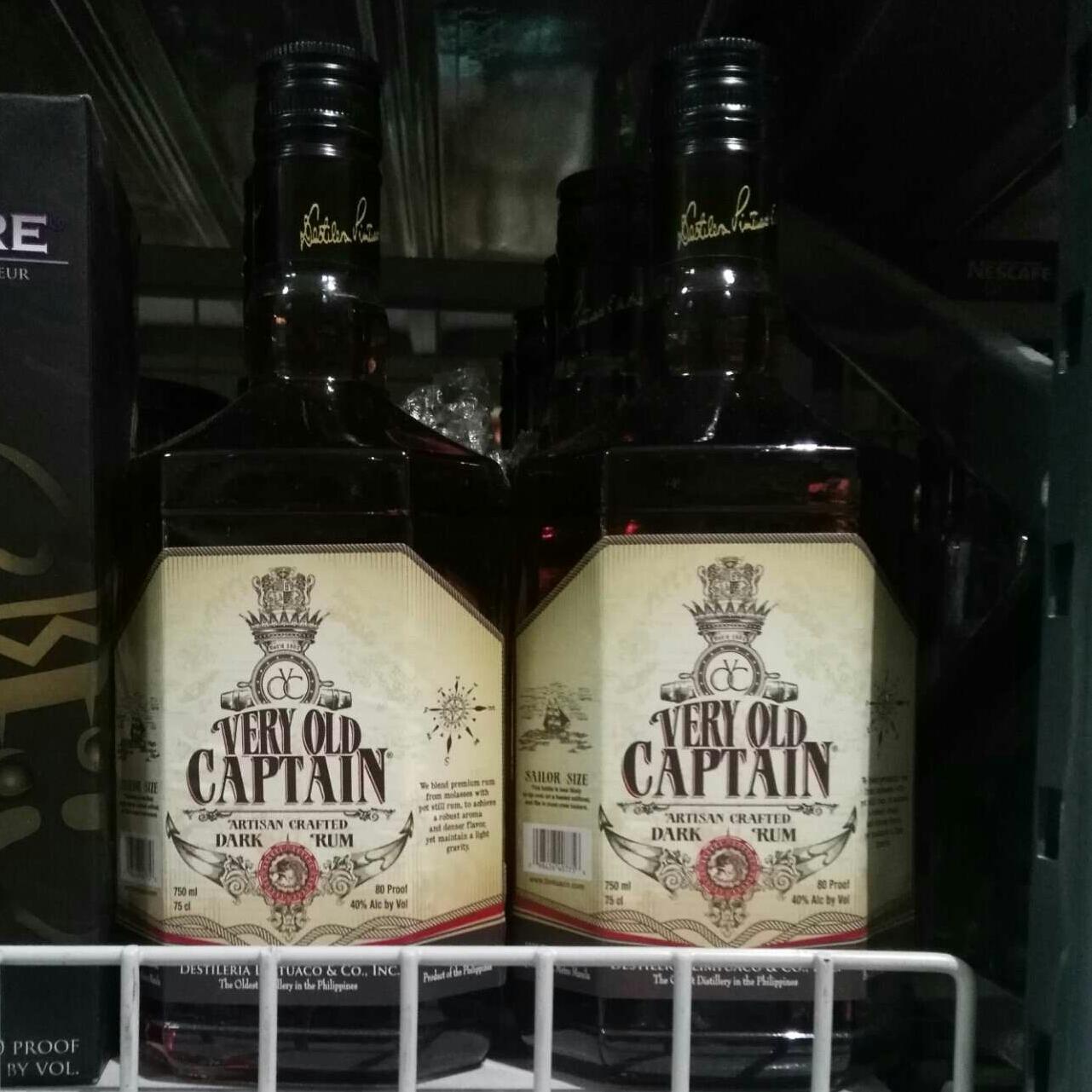 Very Old Captain Rum 750ml (PRICE PER BOTTLE) Lazada PH