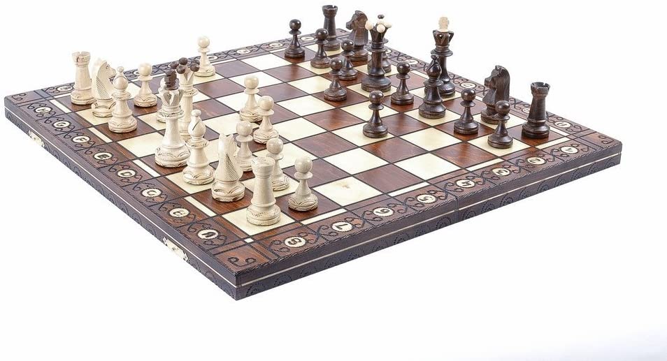 Wegiel Chess Set Consul Chess Pieces and Board European Wooden Handmade  Game JUNIOR Lazada PH