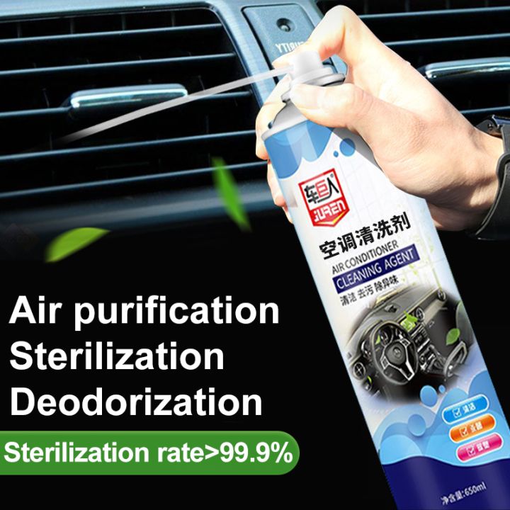 ♒Free 1 towel 💦Hydra air conditioner cleaning spray Car and home air