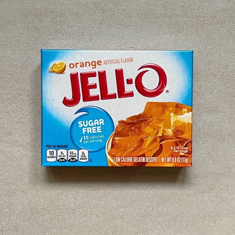 Explosive models ♠JellO Jello Sugar Free Gelatin (OrangeStrawberry) 17g Lazada PH