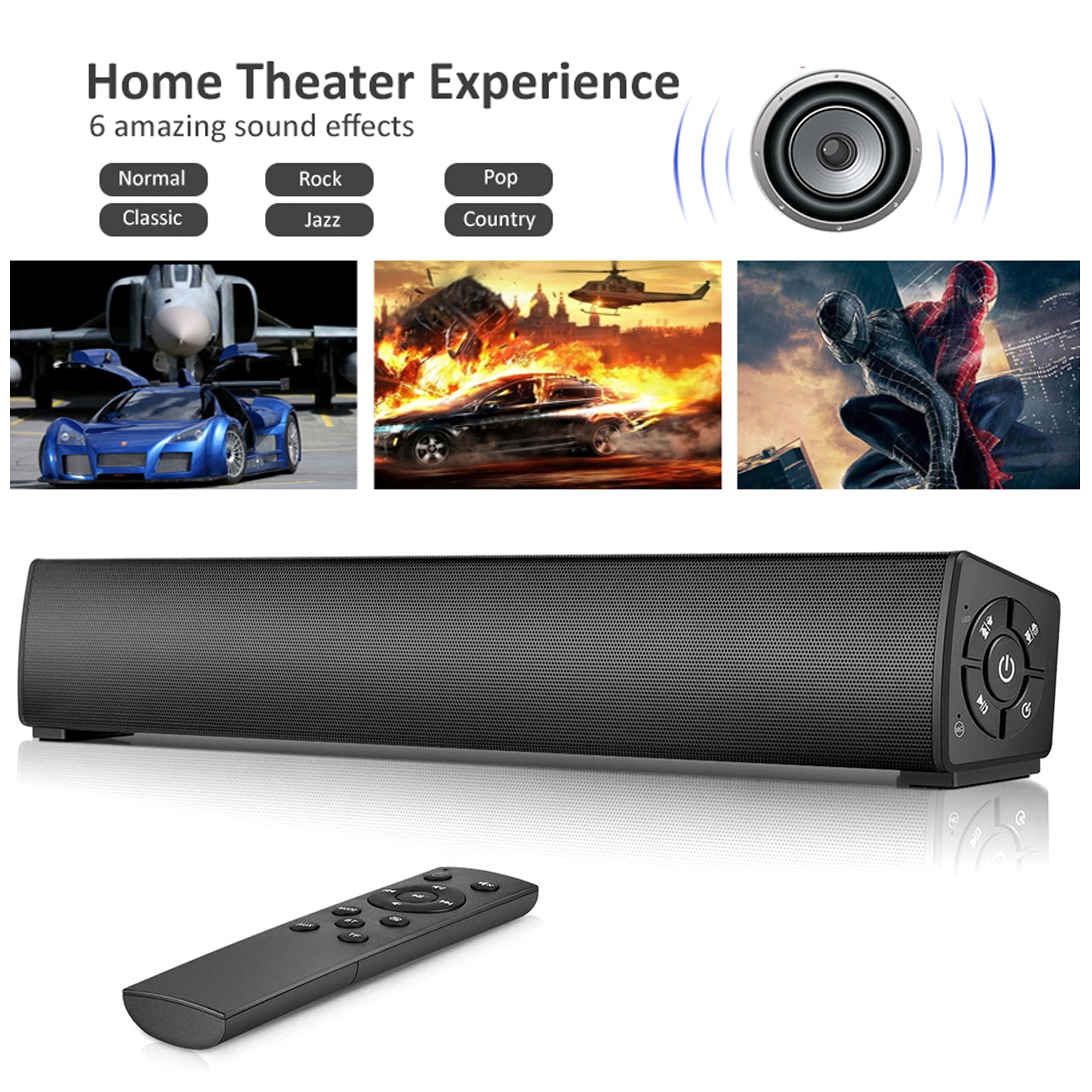 pc speakers with wireless remote control