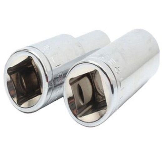 Deli (824 mm)Deep Socket Wrench 1/2 Full Size CrV Standard Drive Set