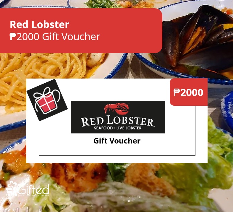 Red Lobster PHP 2000 Gift Voucher Lazada PH
