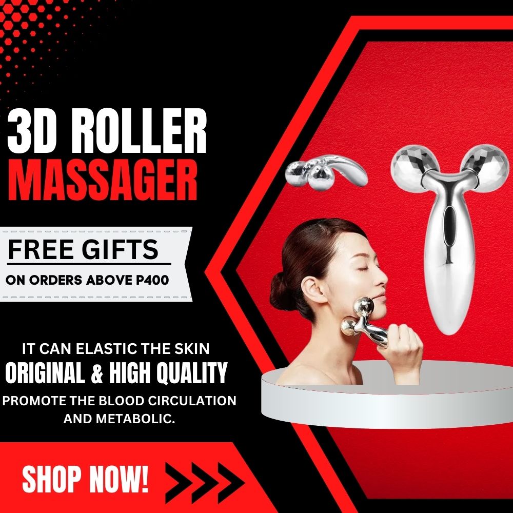 ORIGINAL 3D SOLAR ENERGY MASSAGE ROLLER MICROCURRENT BODY 3D SOLAR