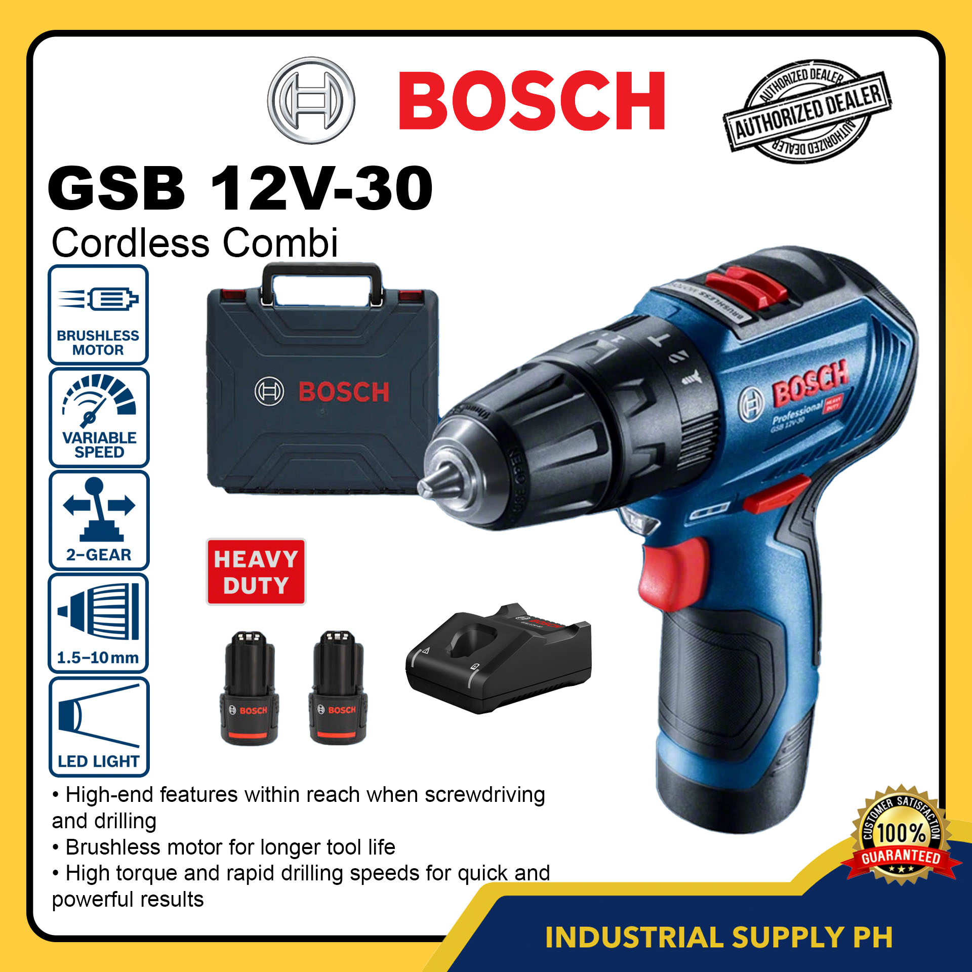 GSB 12V-30 Cordless Combi